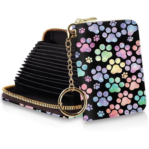 Dog Paw Credit Card Holder RFID Wallet - Picture 1 of 5
